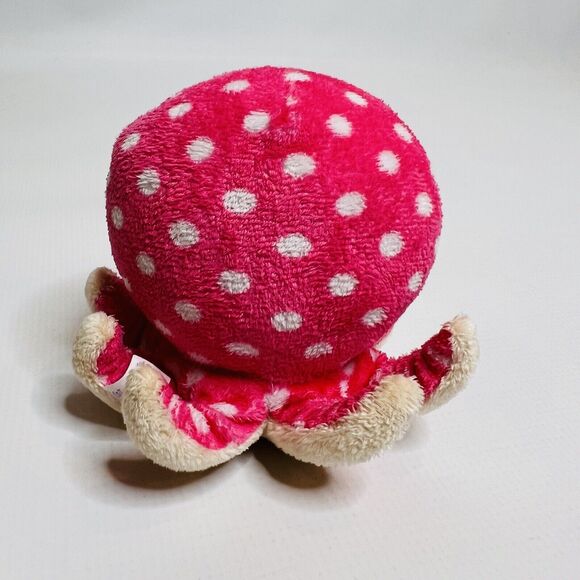 Ty Beanie Boos Ollie Pink Octopus Big Glitter Eyes Plush Stuffed Toy 6" - Picture 5 of 11